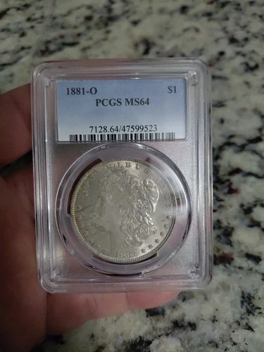 1881-O Morgan Silver Dollar PCGS MS 64