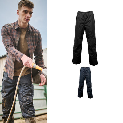 Regatta Professional Men's Windproof Overtrousers TRA368 - Regular Winter Pants