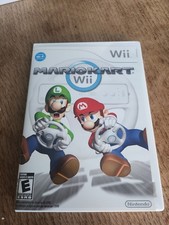 Nintendo Wii Mario Kart Wii Case Manual Only No Game Disc Included