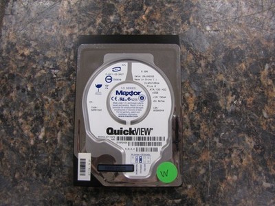 MAXTOR DiamondMax Plus 8 Internal Hard Drive 40 GB ATA/133 HDD TESTED WIPED-ND32