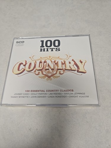 100 Hits: Country - Various Artists 5 CD Box 100 Essential Country Classics 572