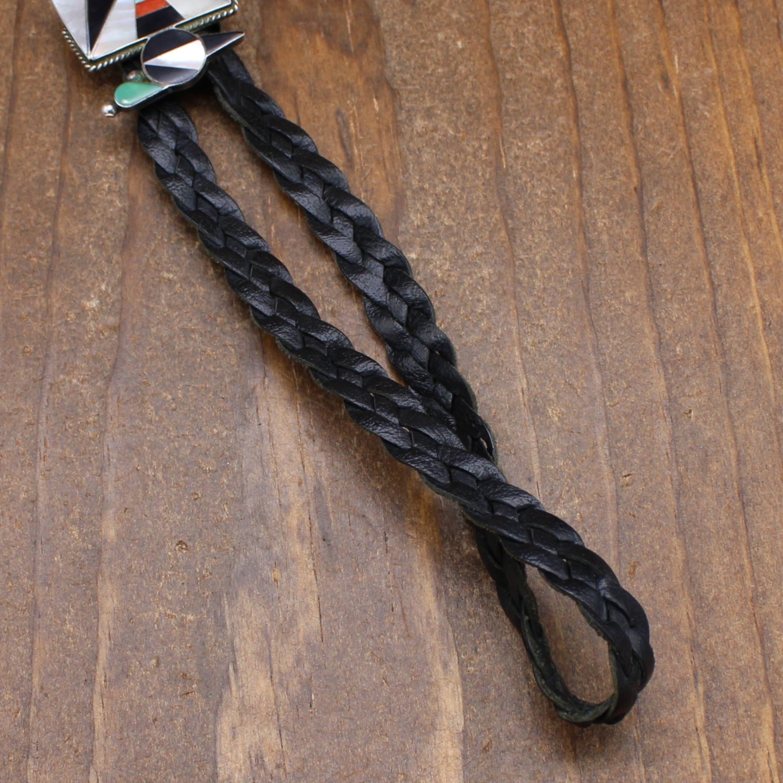 *Thunderbird Shaped Sterling Silver Multi-Stone I… - image 5