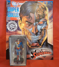 Eaglemoss DC Comics Super Hero Collection 42 Cyborg Superman Figurine & Magazine