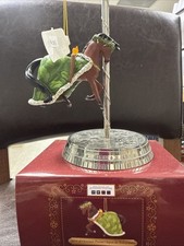 TRAIL OF PAINTED PONIES Spirit of Christmas Present Ornament 2.5" Tall 2022