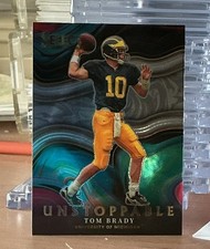 2022 Panini Select Draft Picks - Unstoppable Tom Brady #US-TB
