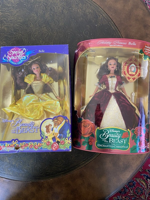 Beauty And The Beast Belle Barbie 1994 Special Sparkle Collection, 1997 Princess