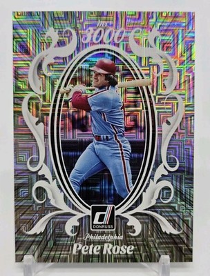 2023 Panini Donruss PETE ROSE Mr 3000 Vector Philadelphia Phillies #M3K-2 MLB