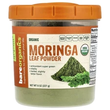 Organic Moringa Leaf Powder, 8 oz (227 g)