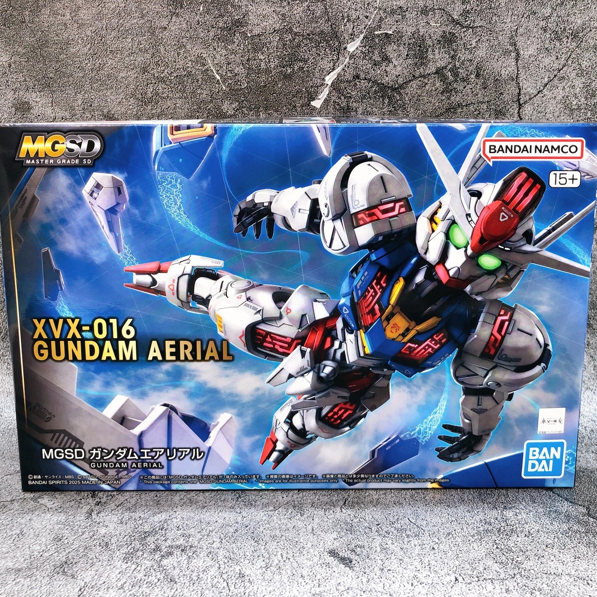 ロボット MGSD XVX-016 GUNDAM AERIAL MG SD XVX-016 Aerial Gundam – Show Me What You Bot