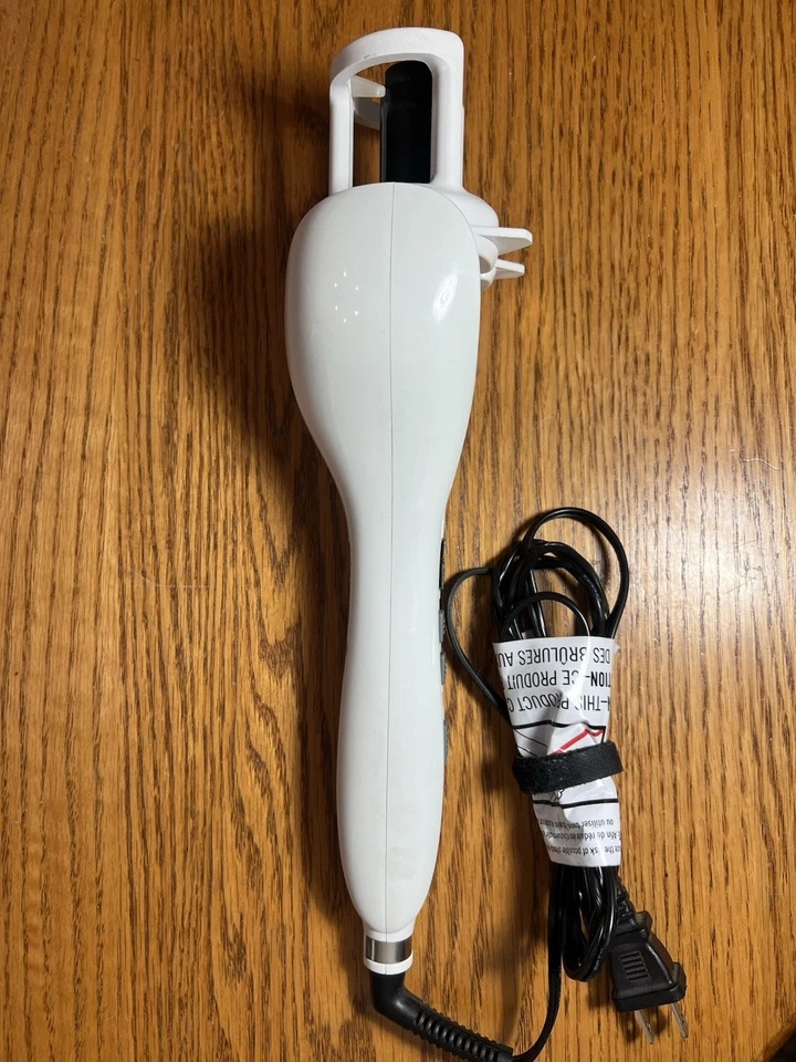 Ferro de ondulação automático InStyler TULIP 3/4", barril de cerâmica multi calor - TESTADO! - Imagem 3 de 4