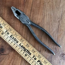 Vintage Lineman Pliers Unbranded