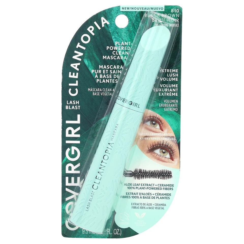 Lash Blast, Cleantopia Mascara, 810 Black Brown, 0.32 fl oz (9.5 ml) - Image 2 of 4