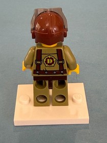 LEGO Dino Minifig din002 - Hero Helicopter Pilot - Light Scratches/No Cracks