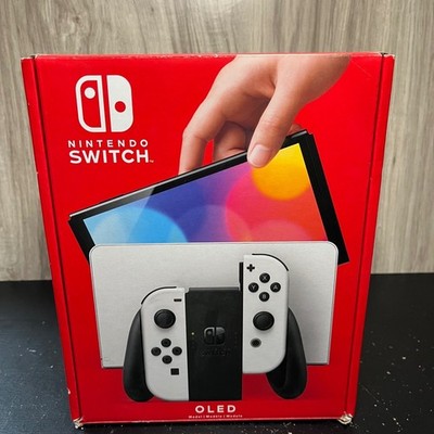 Nintendo Switch White OLED with Dock, and HDMI Cable 64GB Charger