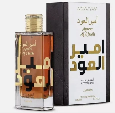 Ameer al oudh intense lattafa perfume 100ml men women perfume oud perfume spray