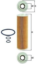 MAHLE Ölfilter OX 183/5D