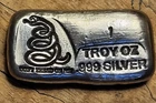Prospector's Gold and Gems 1 oz Silver Bar .999 Fine! DONT TREAD ON ME 🥈⚒️🐍