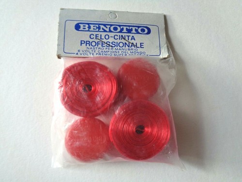 *NOS Vintage 70er/80er Jahre BENOTTO rot glatt Lenker Cello-Tape*  - Bild 1 von 4