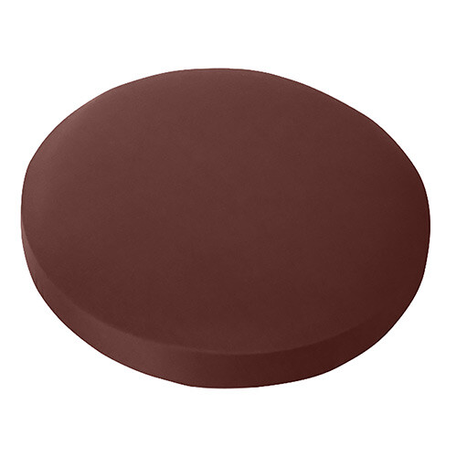 Round Bar Stool Chair Covers Seat Cushion Slipcover Protector Black/Red/Coffee - Imagen 14 de 15