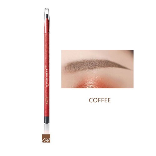 Pull Line Long Lasting Sweatproof Eyebrow Pencil Cosmetics Natural Makeup - Picture 10 of 11