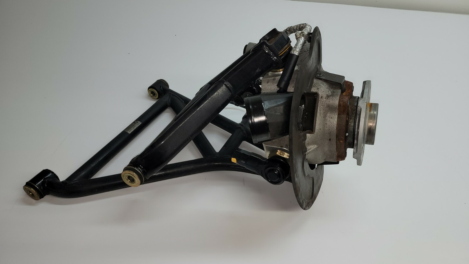 LAMBORGHINI MURCIELAGO LP640 FRONT LEFT DRIVER SIDE SUSPENSION ARM HUB ASSEMBLY 