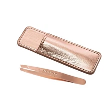 Tweezerman Rose Gold Mini Slant Tweezer with Case 1254-R