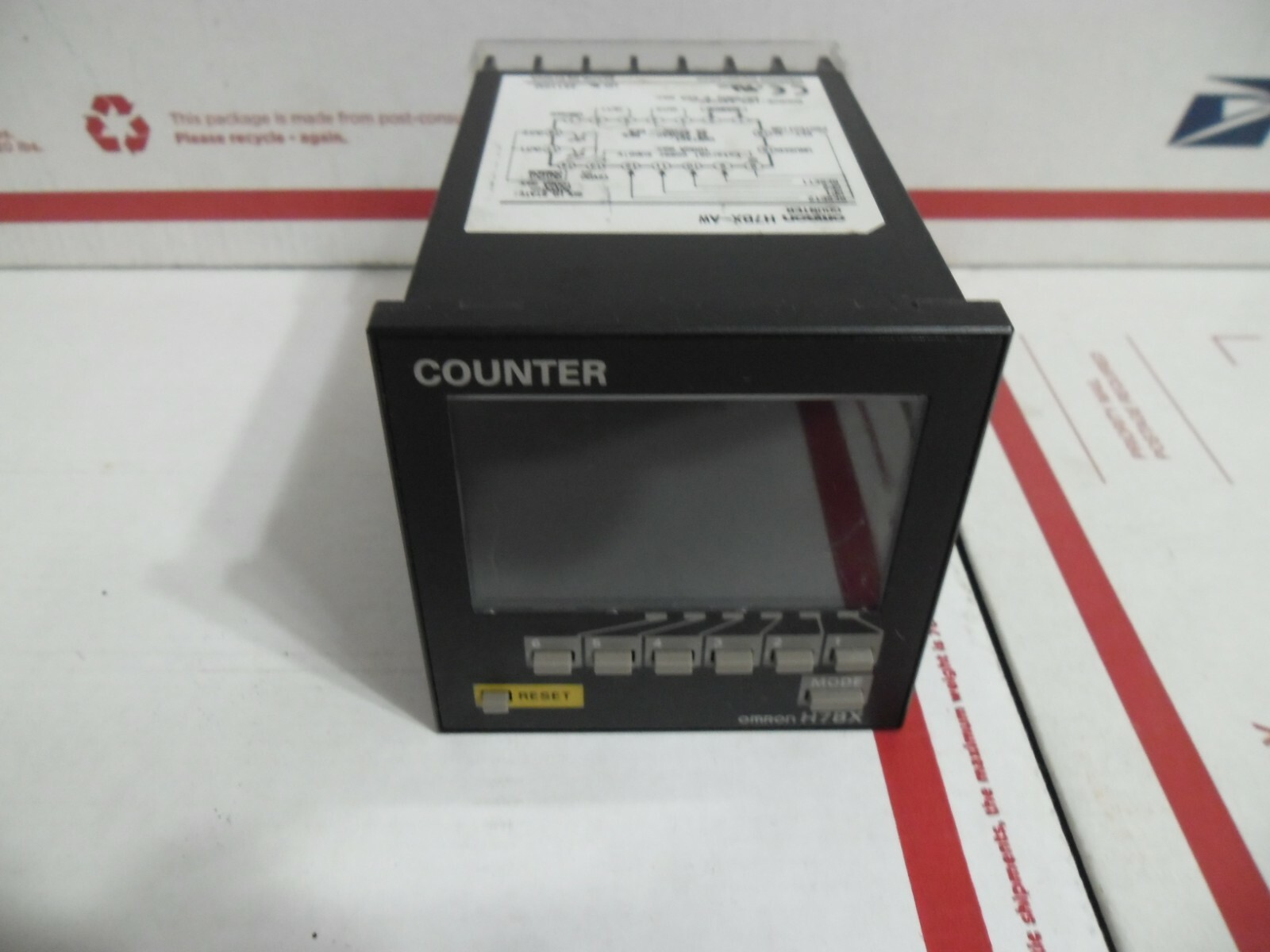 OMRON COUNTER H7BX-AW 100-240VAC