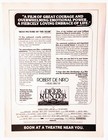 The Deer Hunter~Robert De Niro~Vtg 1979 Movie Promo Print Ad Advert Poster Pinup