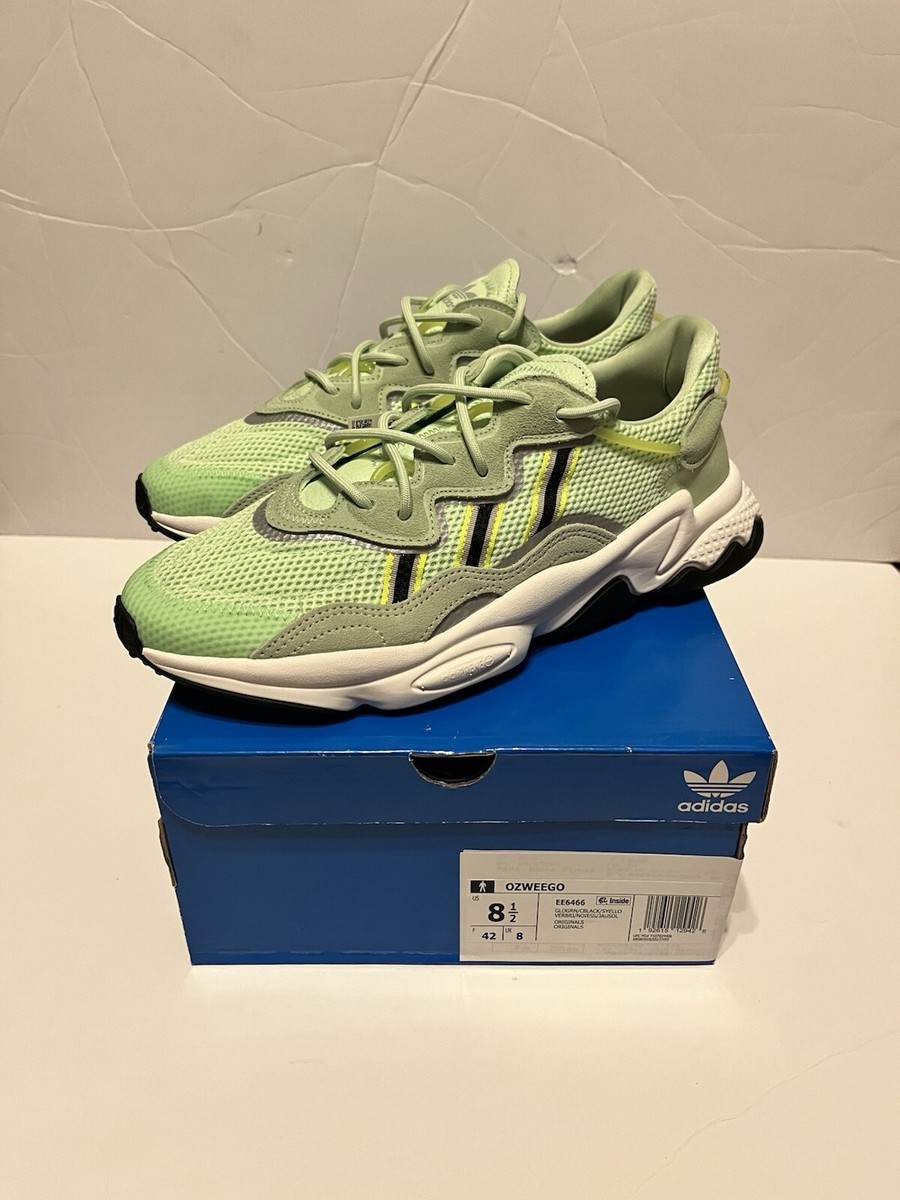 HOT Mens Adidas Ozweego Ozweego Green Glow Adidas Men's