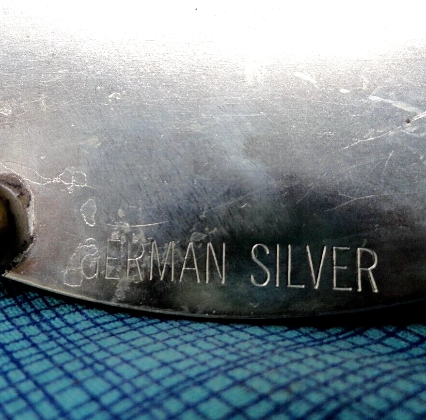 Лошади ремень пряжка трофей ковбой Cowgirl родео немецкий серебро винтажный 80-х .SHY577 - Изображение 4 из 4