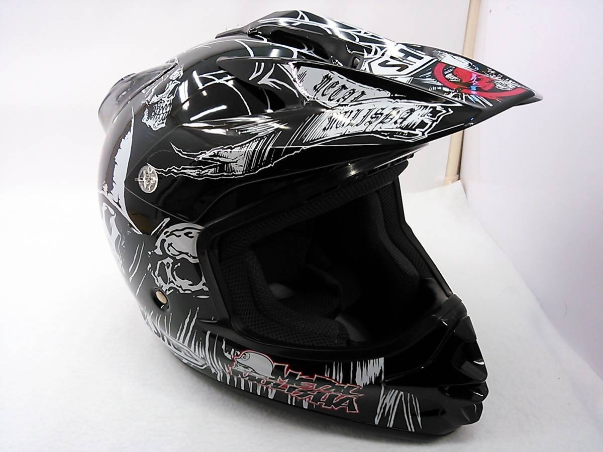 Shoei Off Road Helmet VFX-DT Metal Mulisha3 S Size Replaced