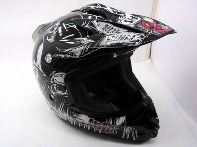 Shoei Off Road Helmet VFX-DT Metal Mulisha3 S Size Replaced