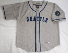VTG RARE COLOSSEUM AMERICAN HERITAGE SEATTLE MARINERS BASEBALL JERSEY SIZE XL