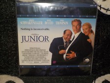 Junior Letterbox Laserdisc LD Arnold Schwarzenegger Danny DeVito Free Ship 50