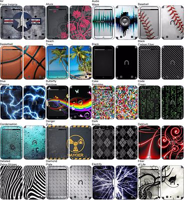 Choose Any 1 Vinyl Decal/Skin for Barnes and Noble Nook HD 7 (1st Gen-Pre 2016)