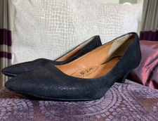 Sofft Altessa Heels, Metallic Black, size 8.5, VGUC