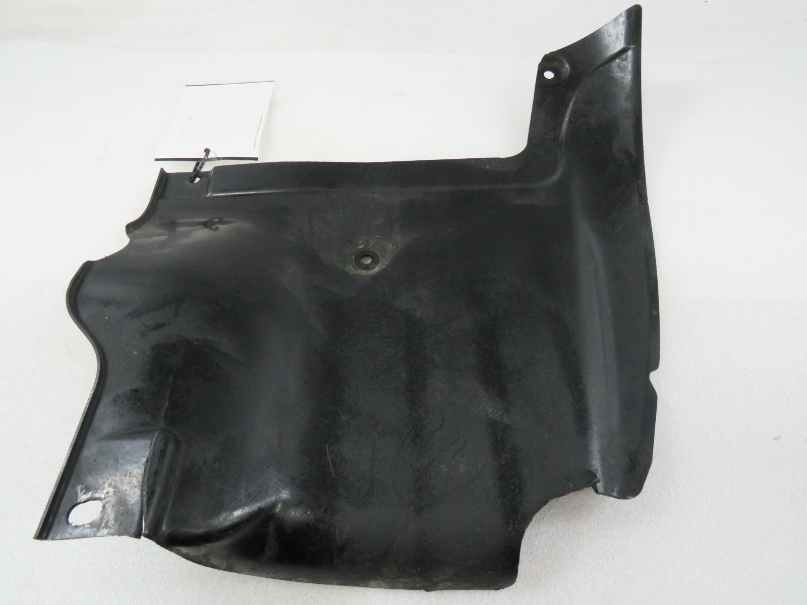 Ferrari 599 GTB, LH, Left, Rear Gravel Guard, Used, Damaged, P/N 68575500