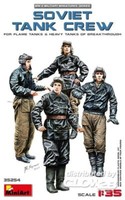 Miniart 35254 Soviet Tank Crew Figuren Modell Bausatz 1:35 In Ovp - Neu