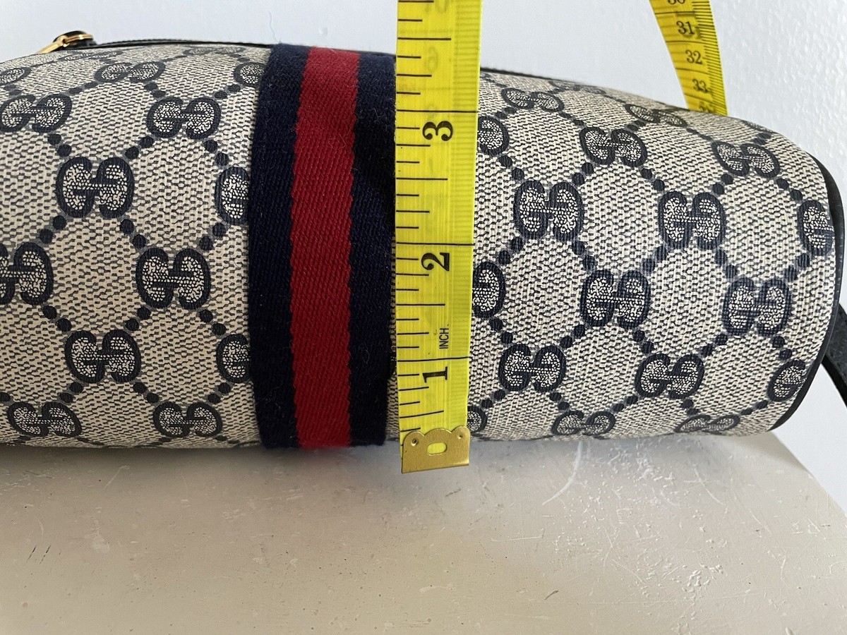 Authentic New Gucci Vintage 56.02.004 Blue Web GG Crossbody Authentic New Gucci Vintage 56.02.004 Blue Web GG Crossbody