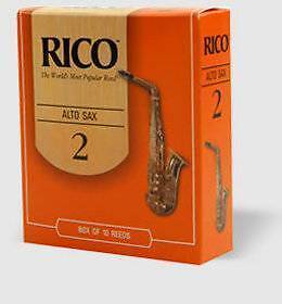 RICO REEDS ORANGE ALTO SAX N.1 REED