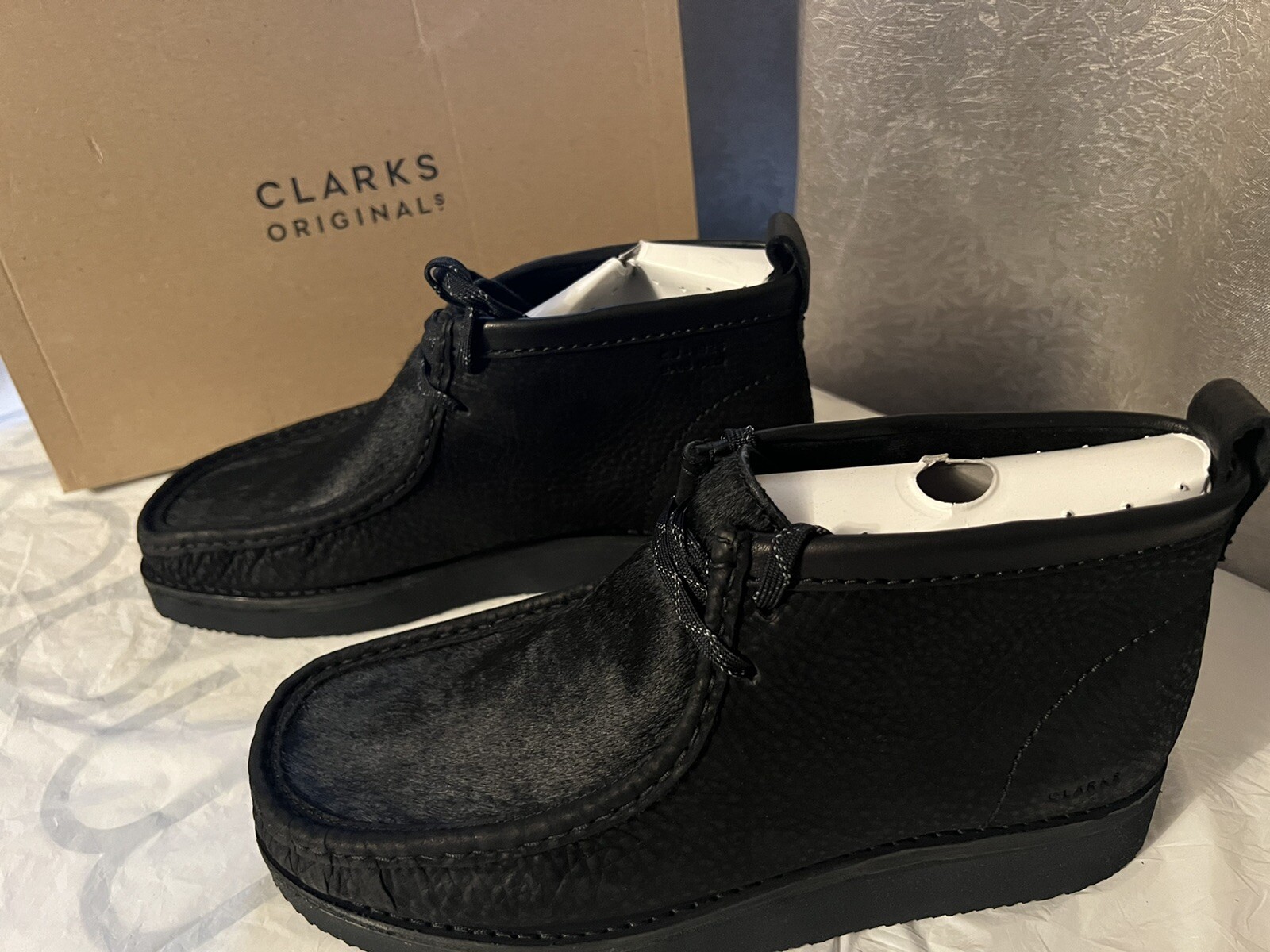 Wallabee Boots Wallabee Hike Clarks CLARKS 11 WALLABEE HIKE (BLACK