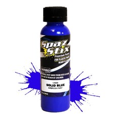 Spaz Stix Solid Blue Airbrush Ready Paint 2oz Bottle