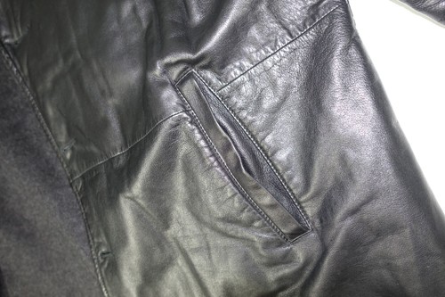 £2950 ENRICO MANDELLI 100% CASHMERE LINED SHEARLING LEATHER 44 54 XL MADE ITALY - Foto 18 di 24