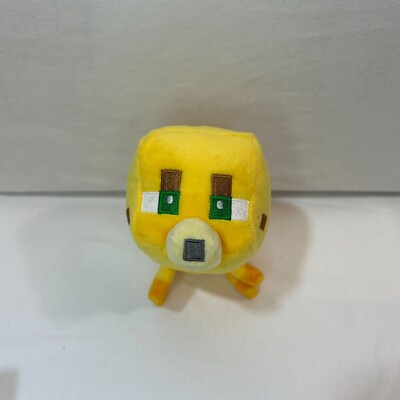 Mojang Jinx Minecraft Mini Crafters Ocelot Cat Yellow Plush 6'' Stuffed Figure