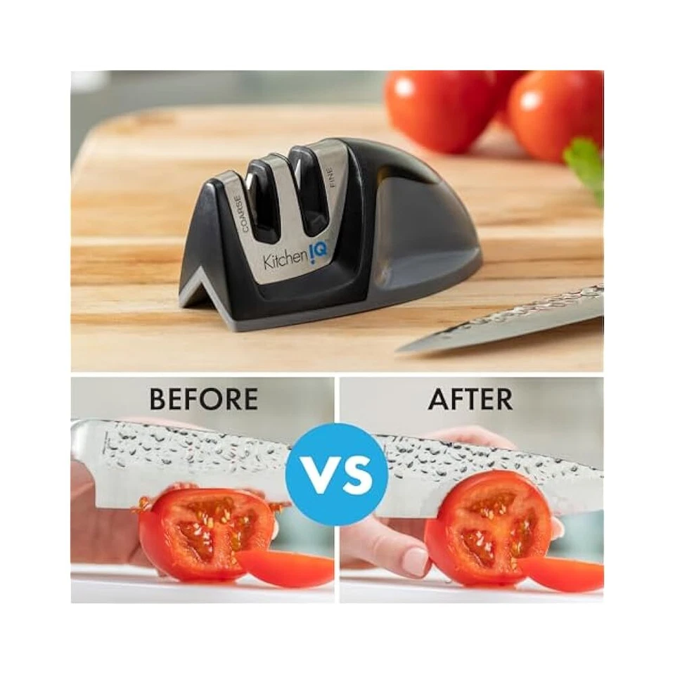 Herramienta de cocina esencial, mantenga cuchillas afiladas fácilmente con este afilador Foto 3 de 4