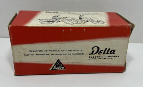 RARO NUOVO IN SCATOLA Delta Redbeam fanale posteriore bicicletta A-1846 NOS/1950s FUNZIONA BENISSIMO - Foto 21 di 21