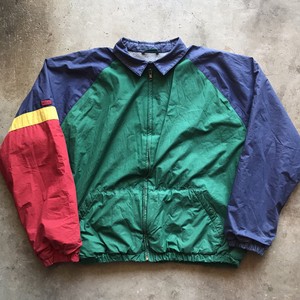 polo color block jacket