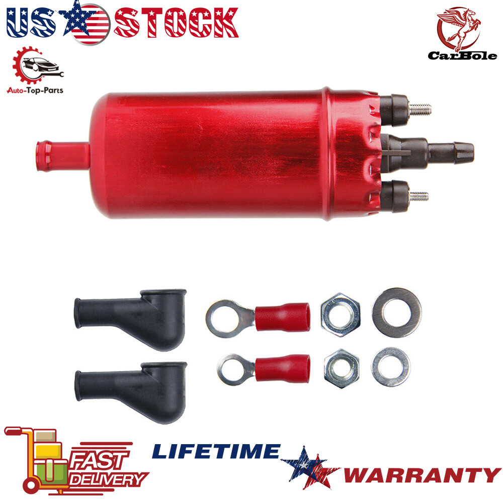 Inline Universal High Pressure Fuel Pump With Installation Kit 0580464070 E8260