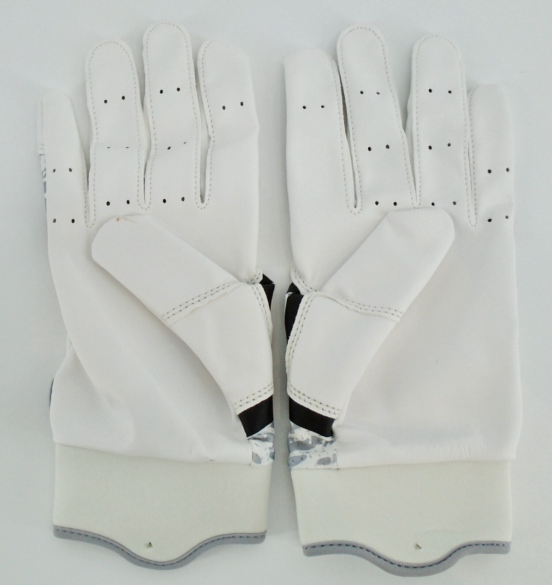 Nike Hyperdiamond Edge Batting Gloves Men's 2XL White/Grey/Black