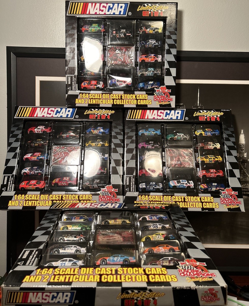 7799出品　6/10 NASCAR ミニカー4台セット 7799出品 6/10 NASCAR ミニカー4台セット Racing Champions